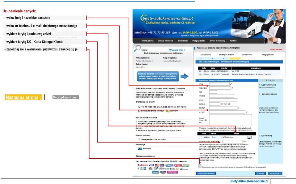 do 26 roku, lub Dziecko, podstawa: Legitymacja szkolna - wybierz taryfę SK - Karta Stałego Klienta