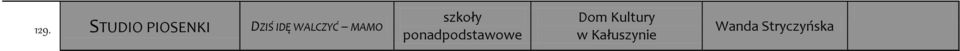 WALCZYĆ MAMO Dom
