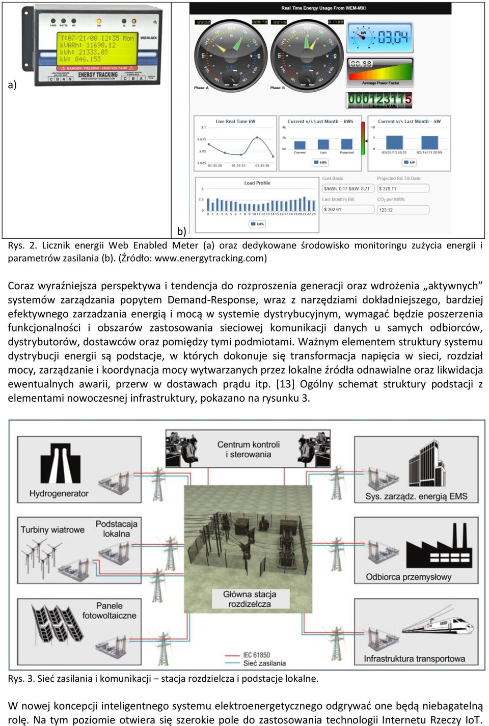 efektywnego zarzadzania energią i mocą w systemie dystrybucyjnym, wymagać będzie poszerzenia funkcjonalności i obszarów zastosowania sieciowej komunikacji danych u samych odbiorców, dystrybutorów,