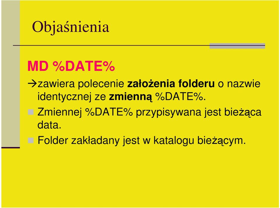 zmienną %DATE%.