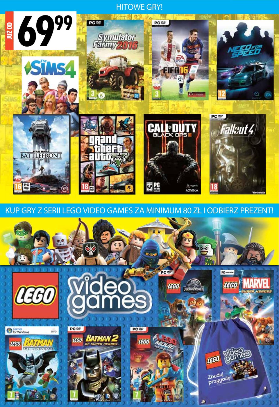 LEGO VIDEO GAMES ZA