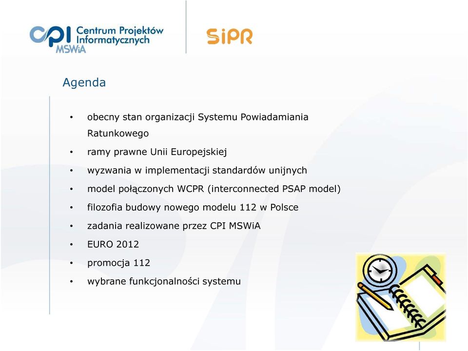 (interconnected PSAP model) filozofia budowy nowego modelu 112 w Polsce zadania