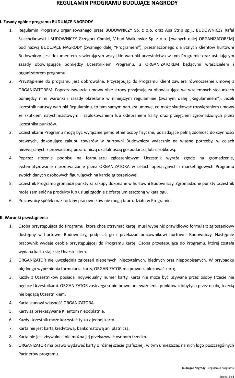 ski i BUDOWNICZY Grzegor