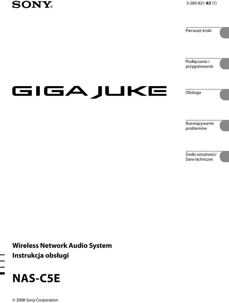 Środki ostrożności/ Dane techniczne Wireless