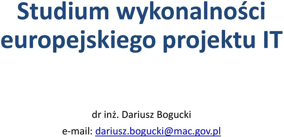 dr inż.