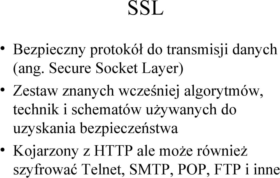 technik i schematów używanych do uzyskania bezpieczeństwa