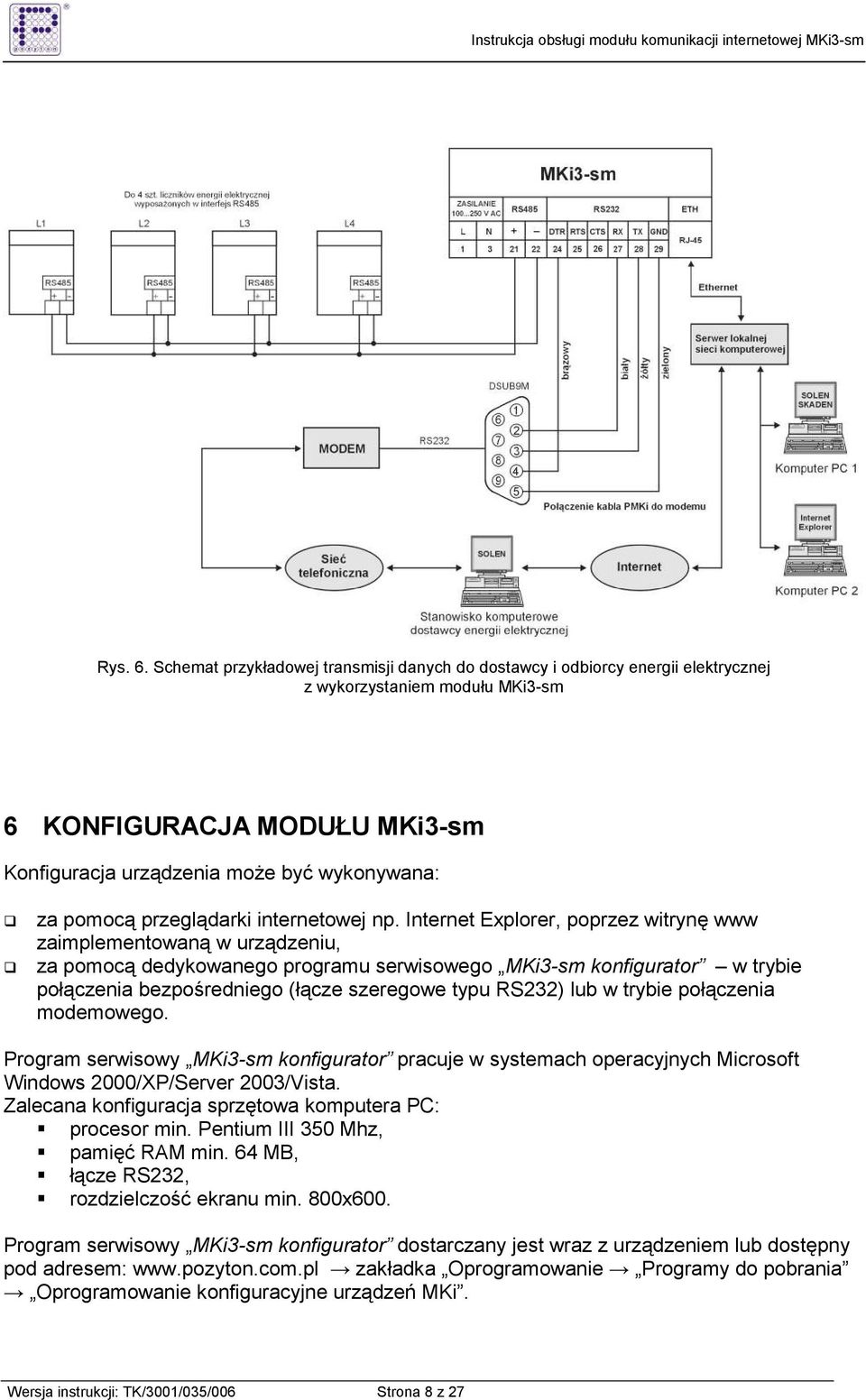 przeglądarki internetowej np.