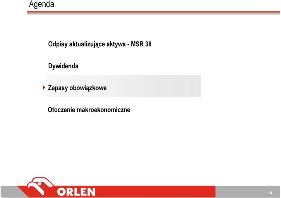 MSR 36 Dywidenda Zapasy