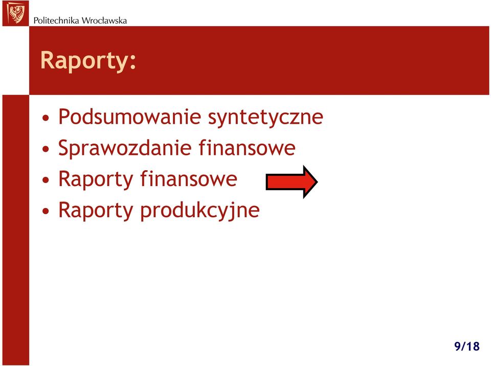 finansowe Raporty