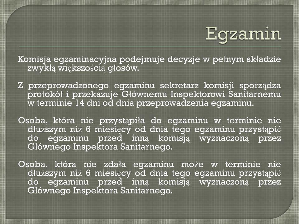 egzaminu.