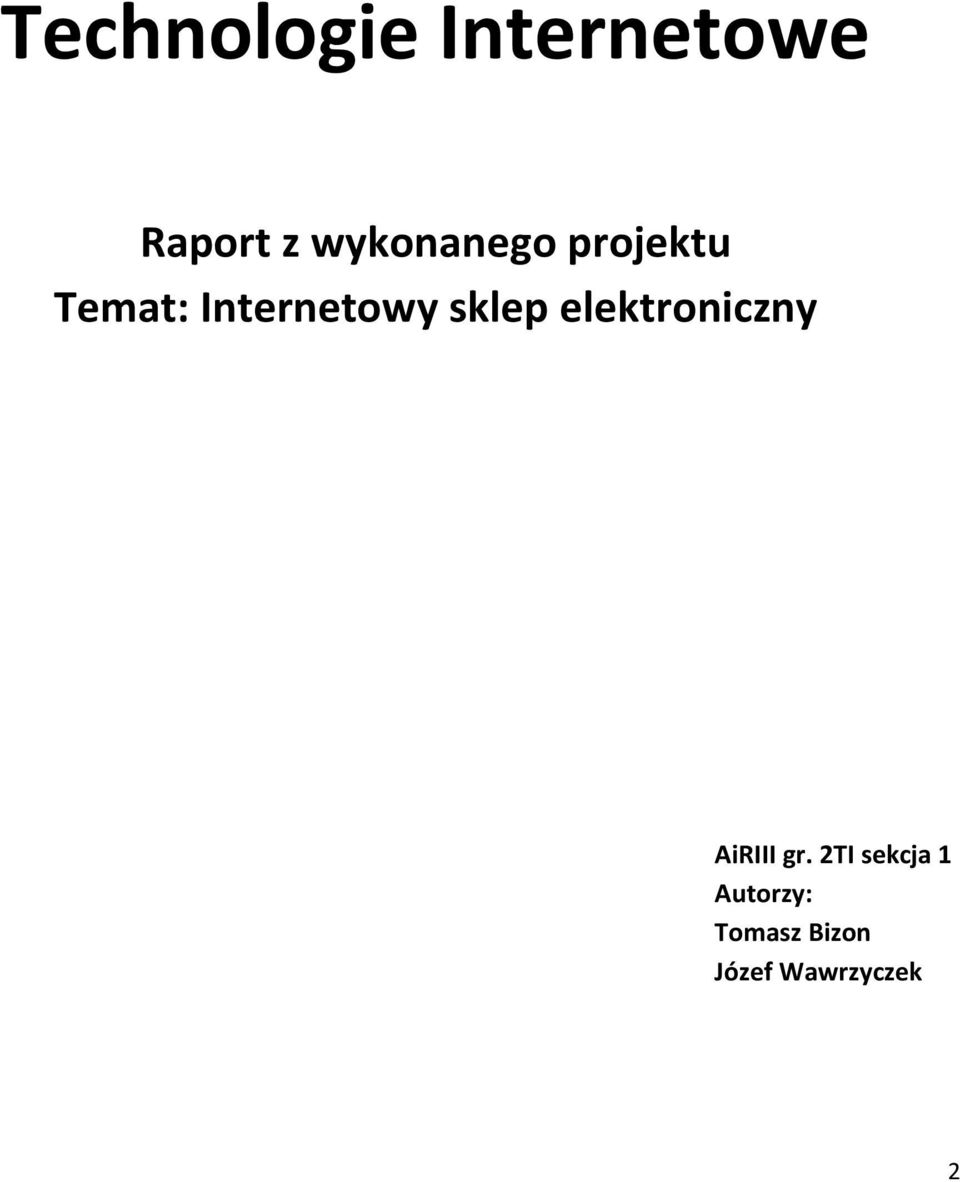 sklep elektroniczny AiRIII gr.