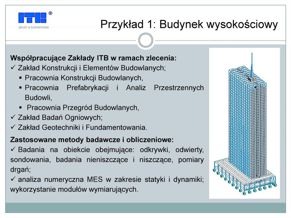 Zakład Geotechniki i Fundamentowania.