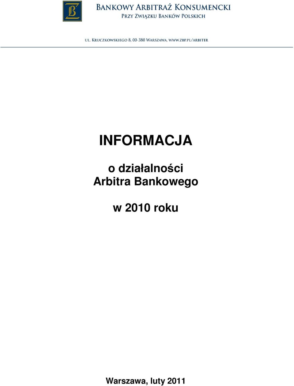 Arbitra Bankowego