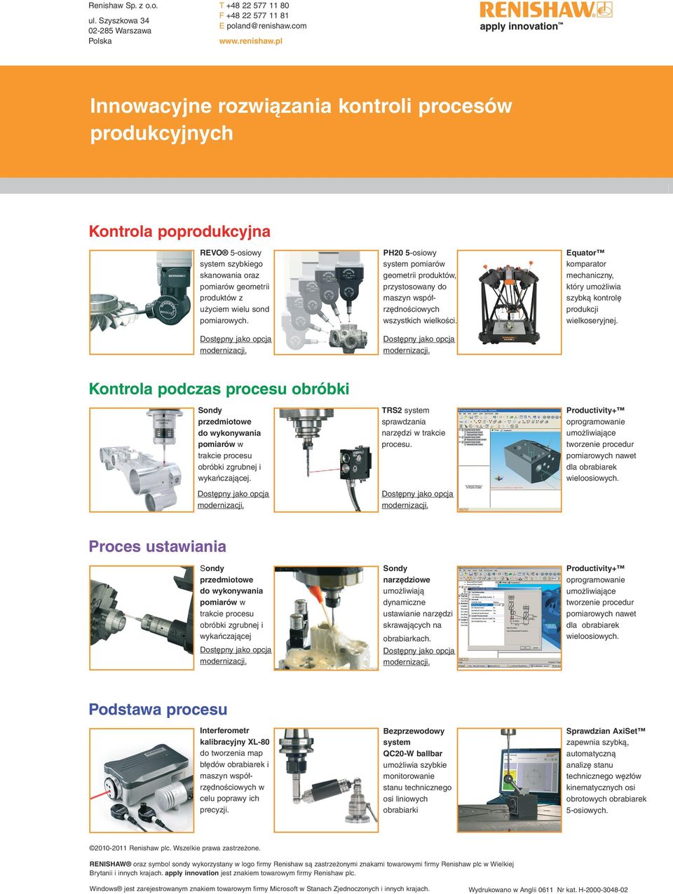 PH20 5-osiowy system pomiarów geometrii produktów, przystosowany do maszyn współrzędnościowych wszystkich wielkości.