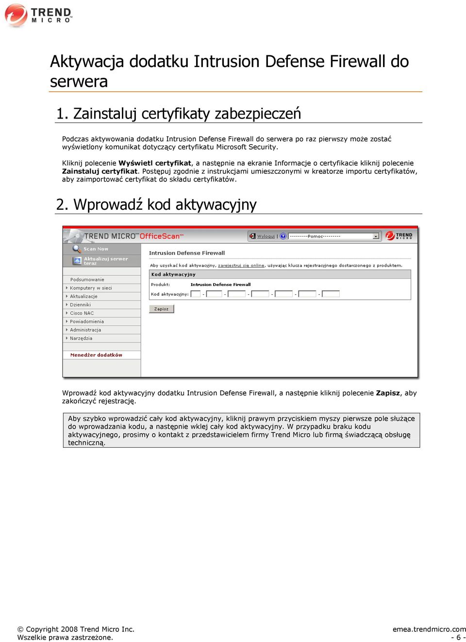 Kliknij polecenie Wyświetl certyfikat, a następnie na ekranie Informacje o certyfikacie kliknij polecenie Zainstaluj certyfikat.