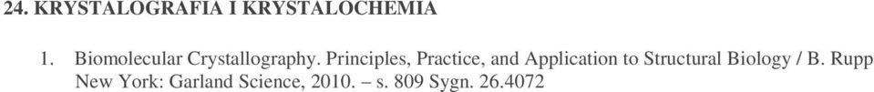 Principles, Practice, and Application to