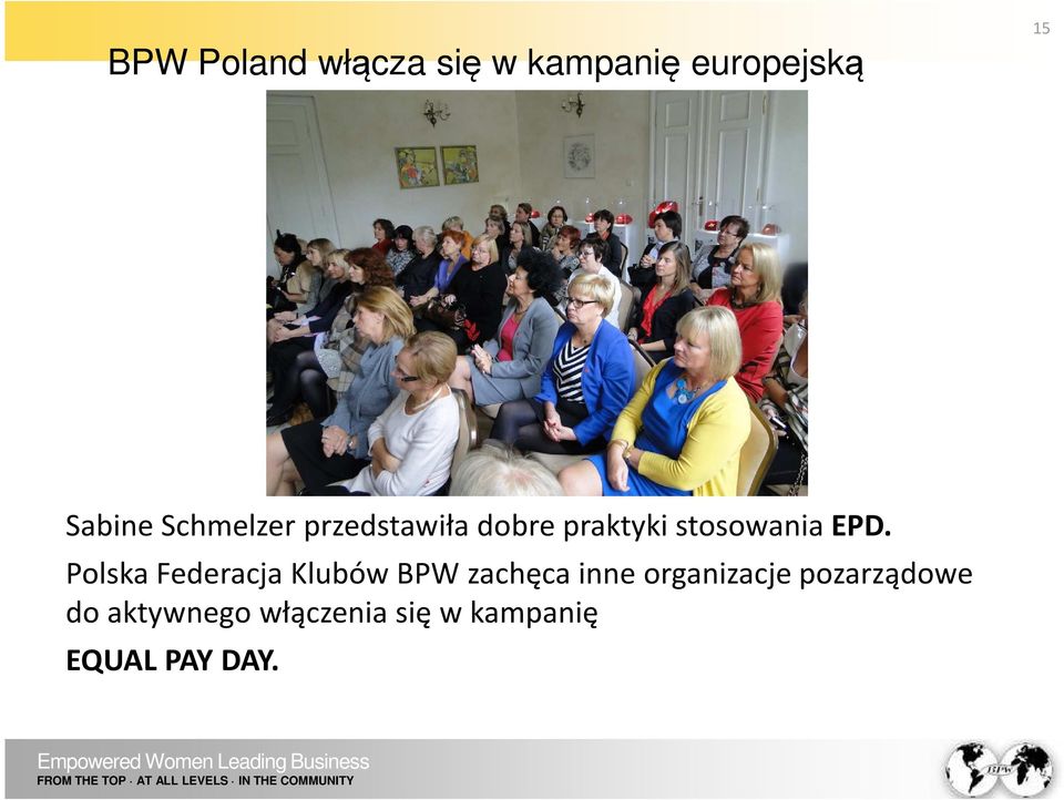 Polska Federacja Klubów BPW zachęca inne organizacje