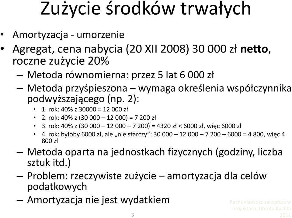 rok: 40% z (30 000 12 000 7 200) = 4320 zł < 6000 zł, więc 6000 zł 4.