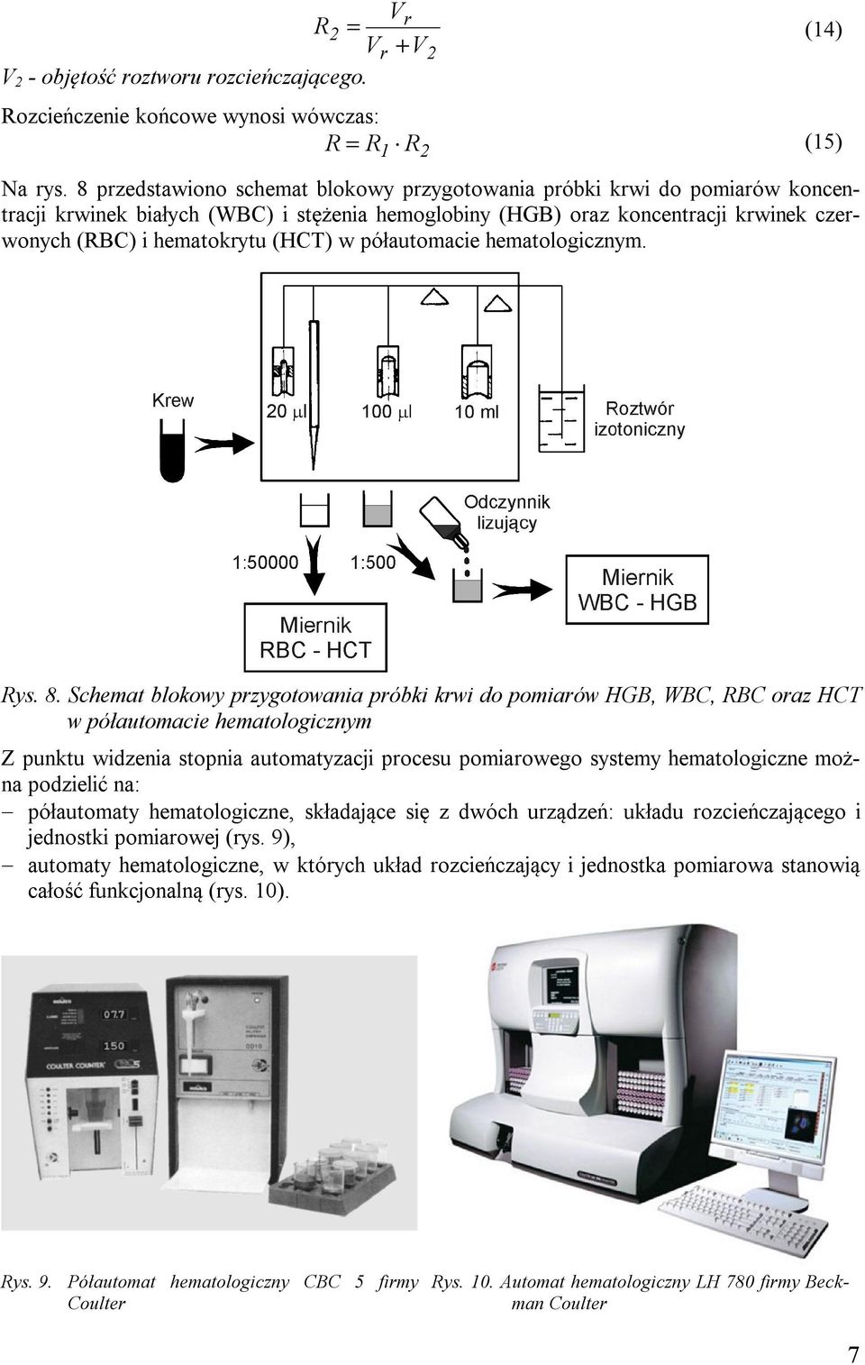 półautomacie hematologicznym. Rys. 8.