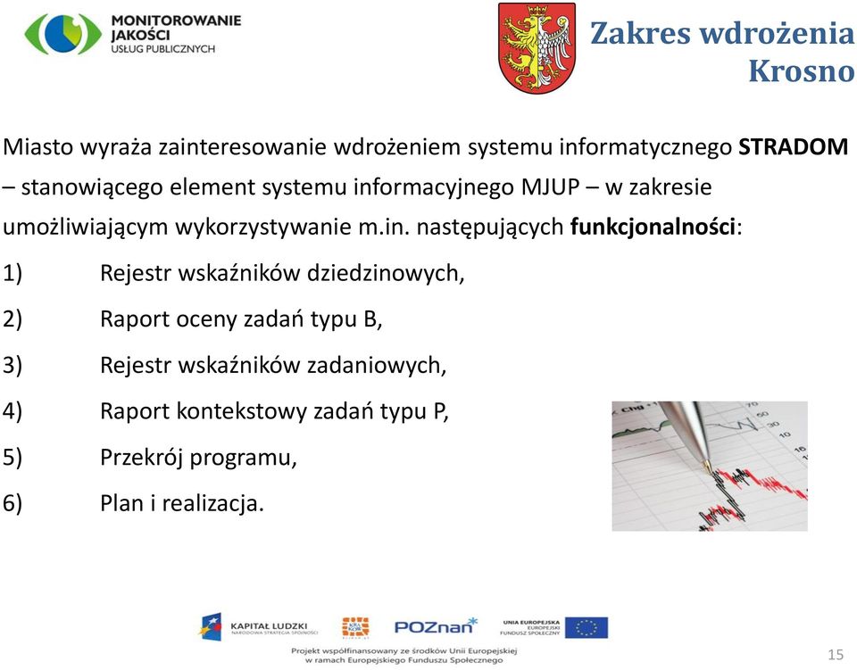 ormacyjnego MJUP w zakresie umożliwiającym wykorzystywanie m.in.