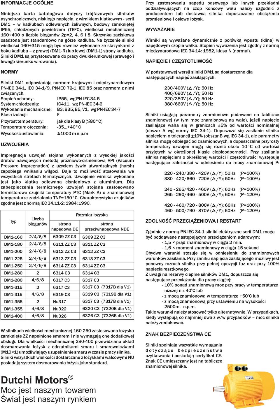 Na życzenie silniki wielkości 10 31 mogą być również wykonane ze skrzynkami z boku kadłuba z prawej (DM1-R) lub lewej (DM1-L) strony kadłuba.