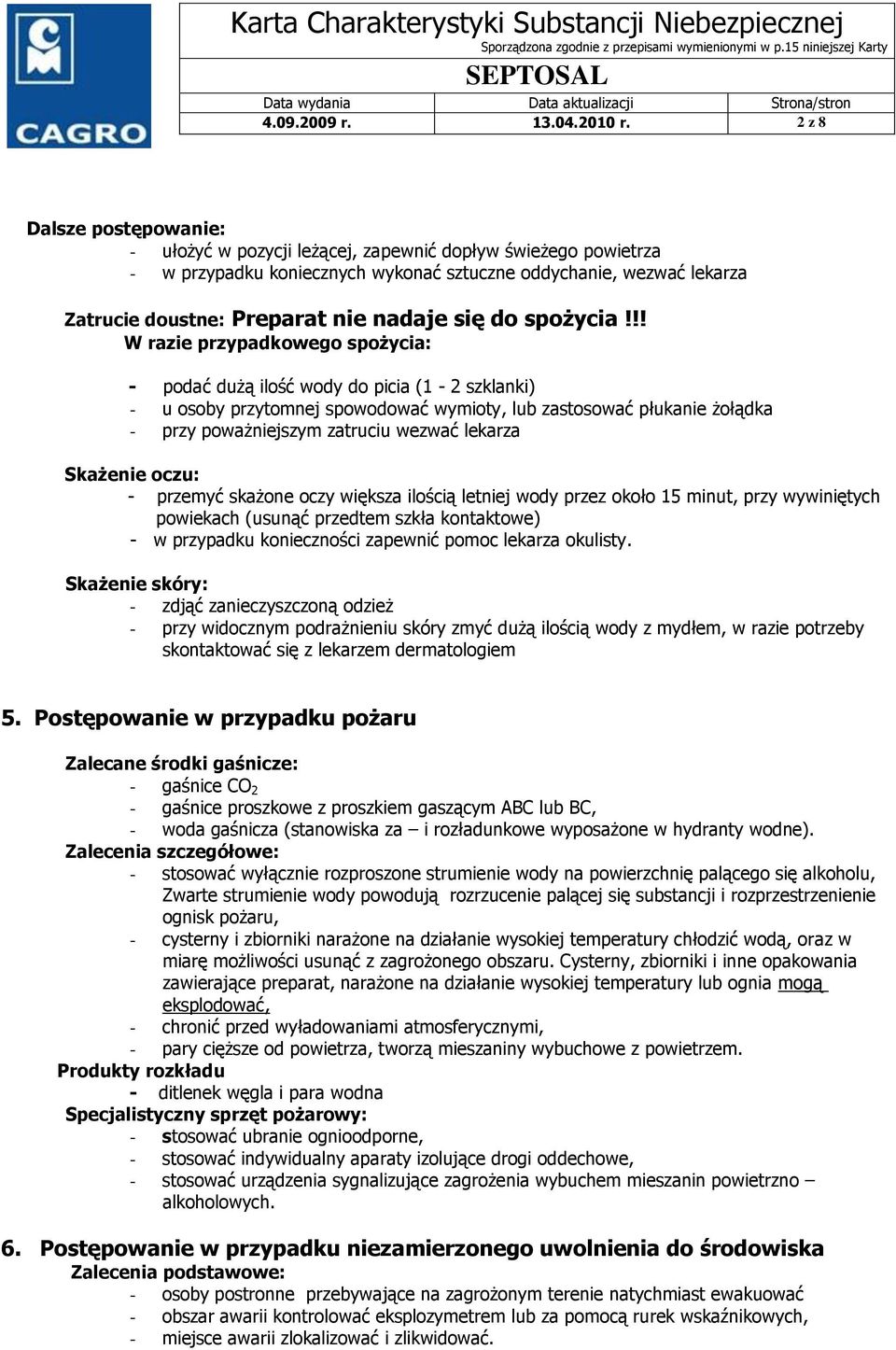 się do spożycia!