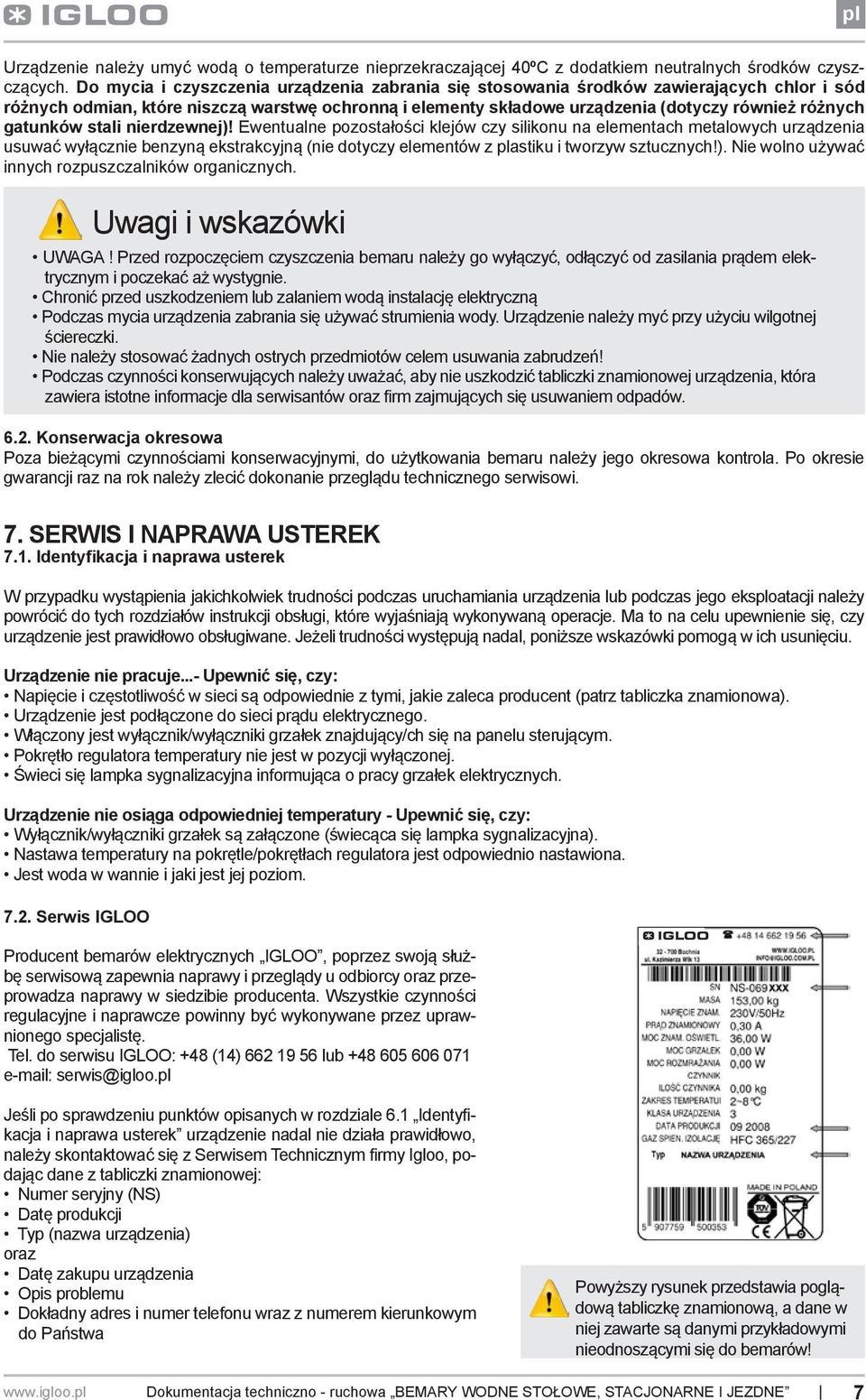gatunków stali nierdzewnej)!