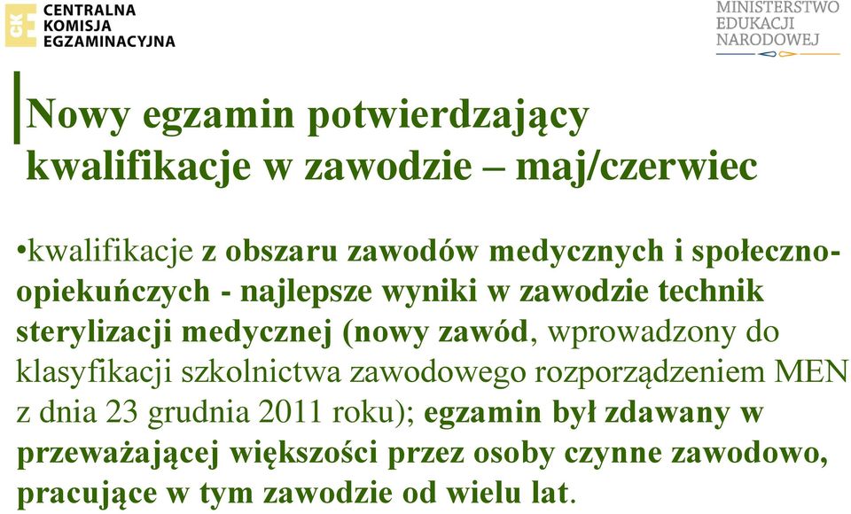 wprowadzony do klasyfikacji szkolnictwa zawodowego rozporządzeniem MEN z dnia 23 grudnia 2011