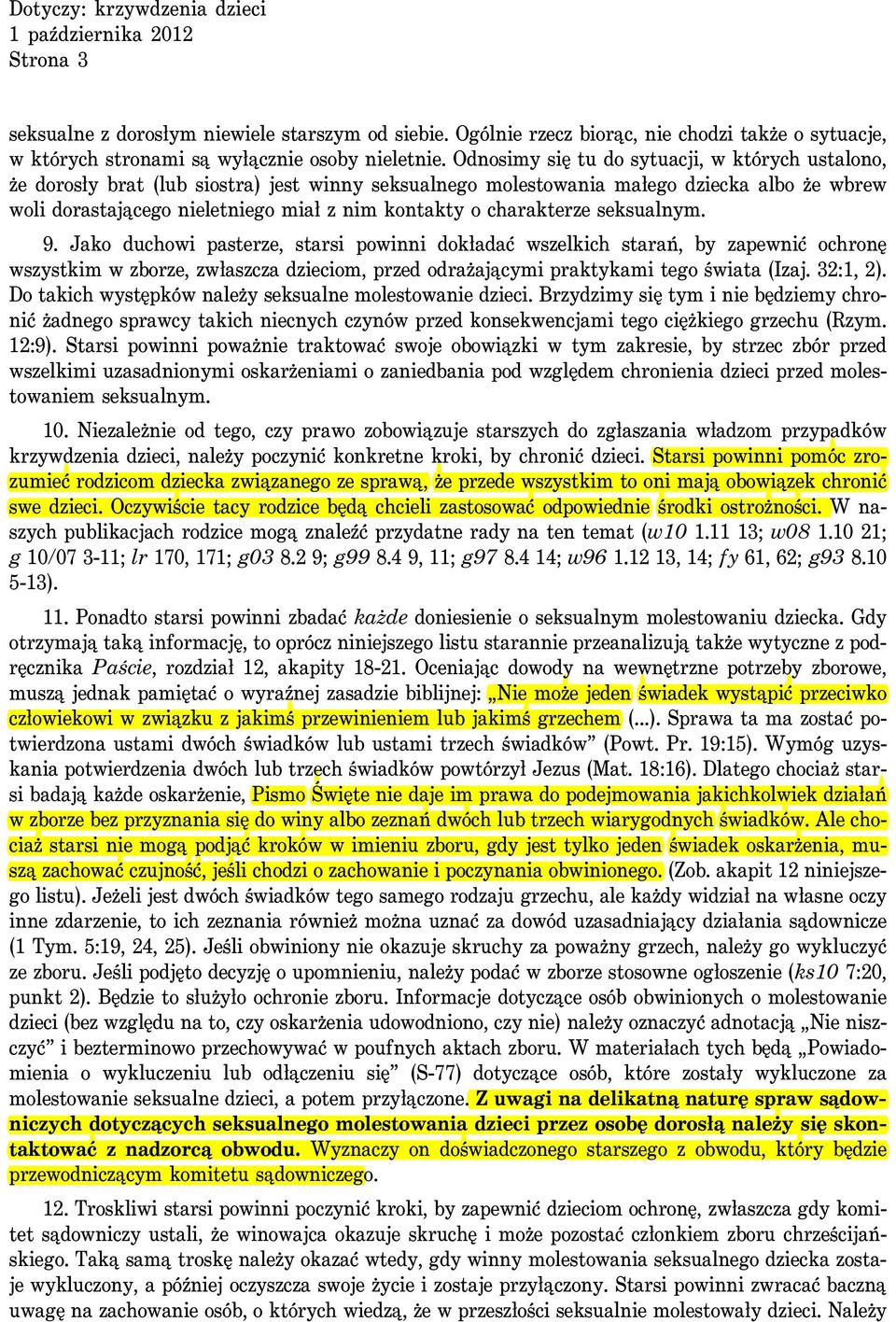 charakterze seksualnym. 9.