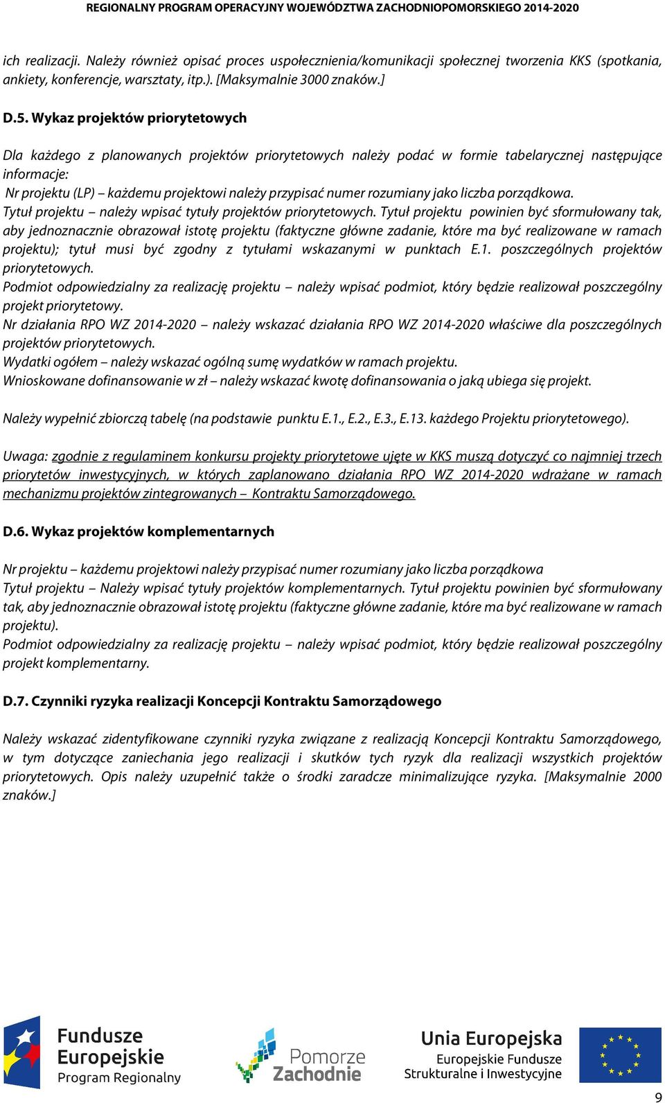 numer rozumiany jako liczba porządkowa. Tytuł projektu należy wpisać tytuły projektów priorytetowych.