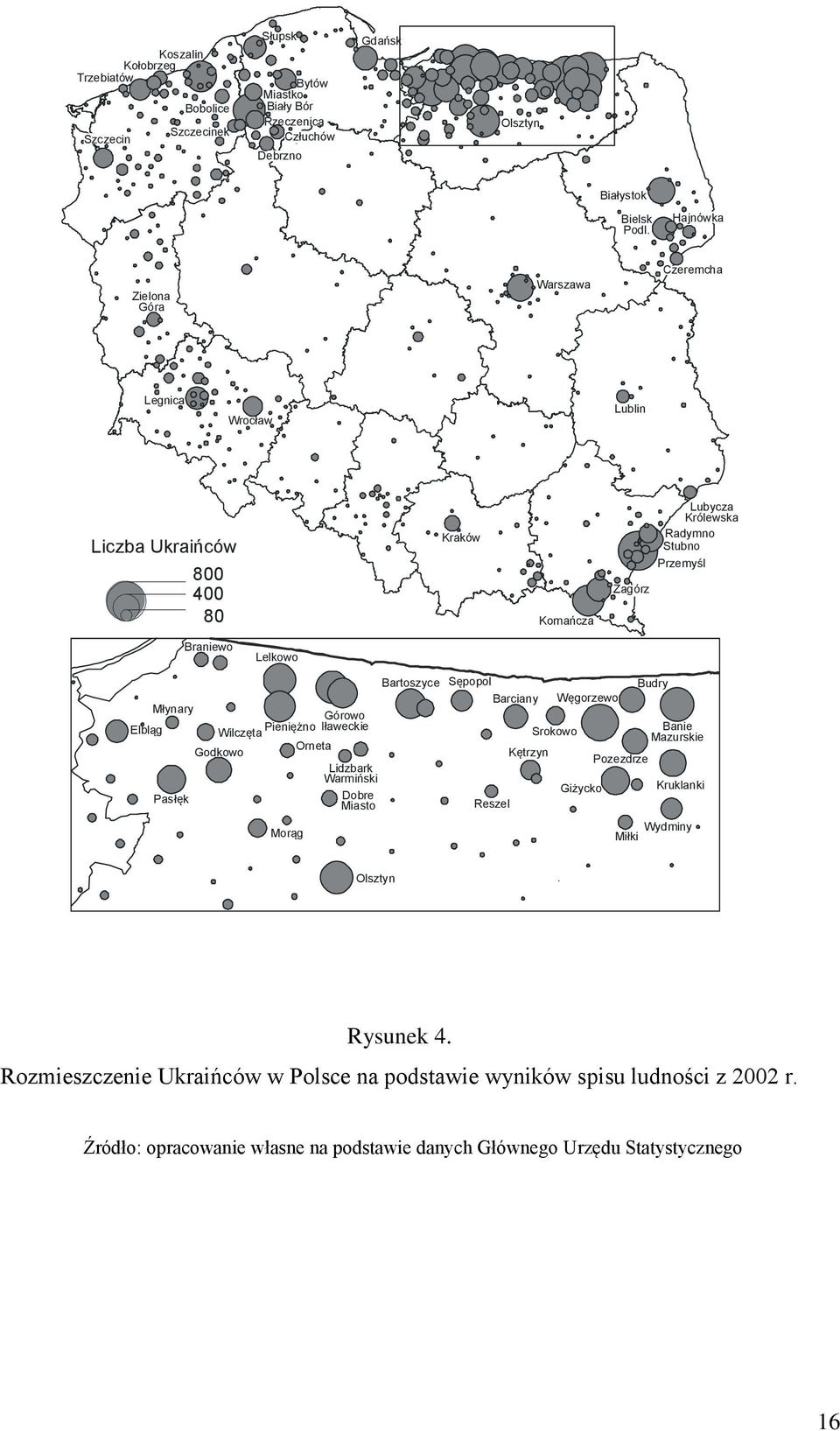 Młynary Górowo Elbląg Pieniężno Iławeckie Wilczęta Orneta Godkowo Lidzbark Warmiński Pasłęk Dobre Miasto Morąg Bartoszyce Sępopol Barciany Reszel Kętrzyn Srokowo