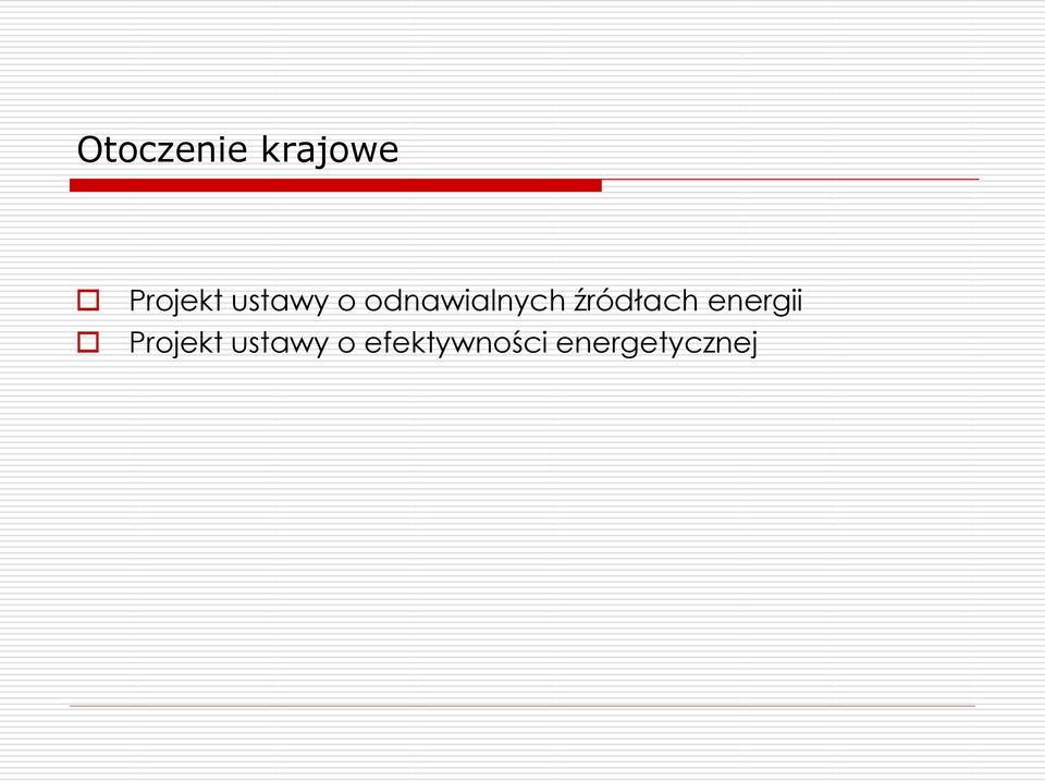 źródłach energii Projekt