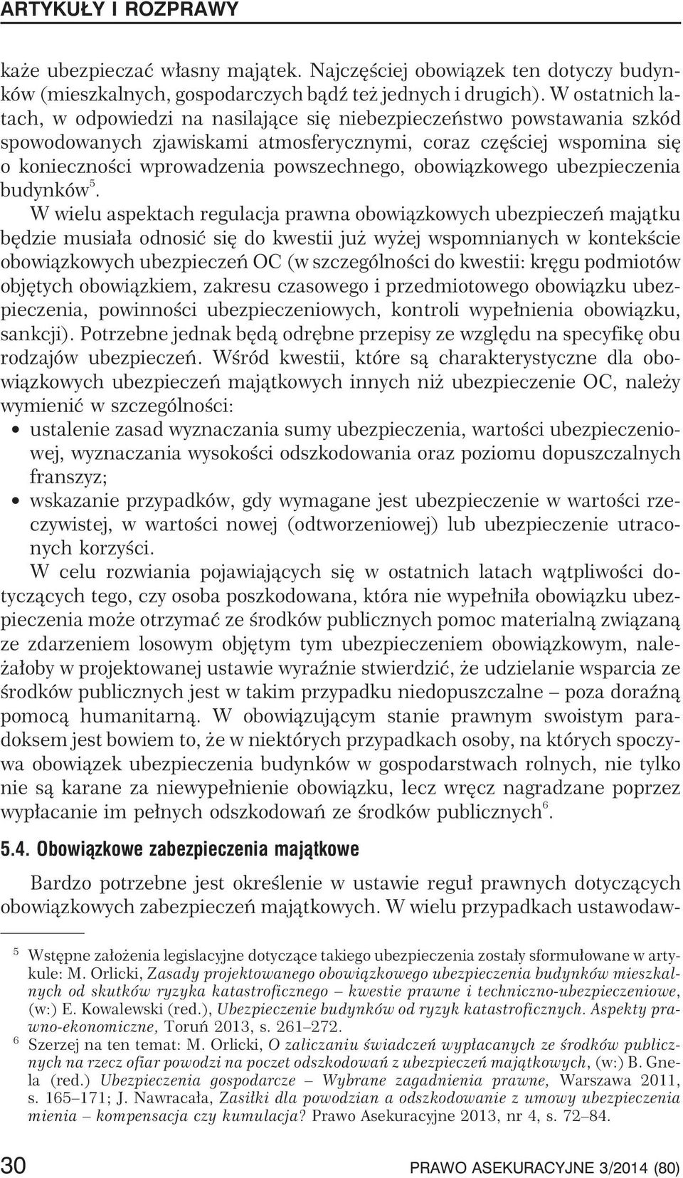 obowi¹zkowego ubezpieczenia budynków 5.