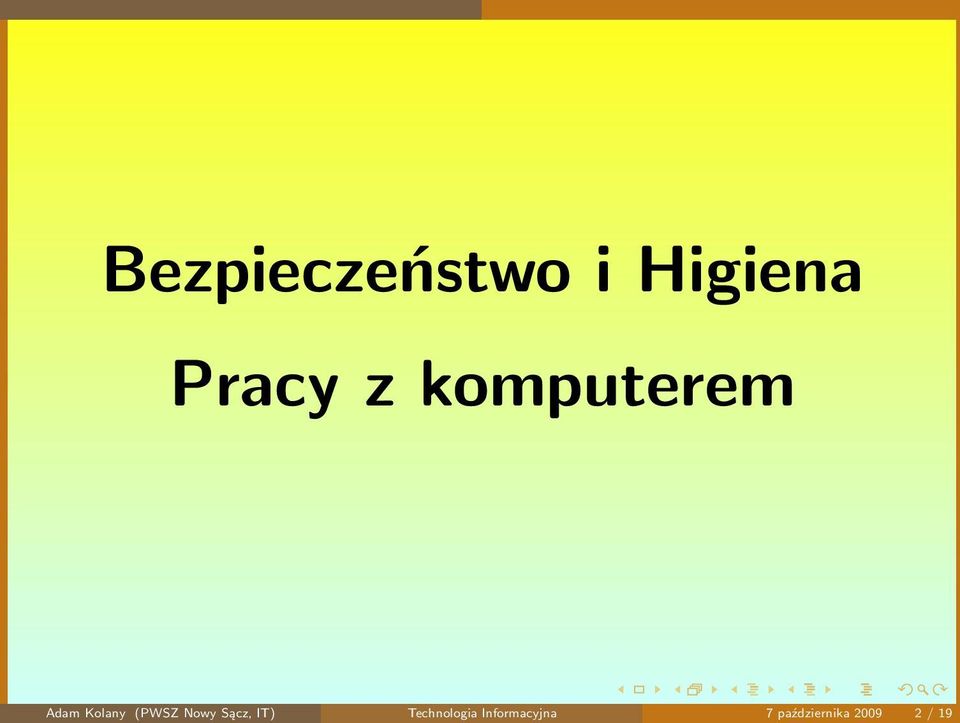Nowy Sącz, IT) Technologia