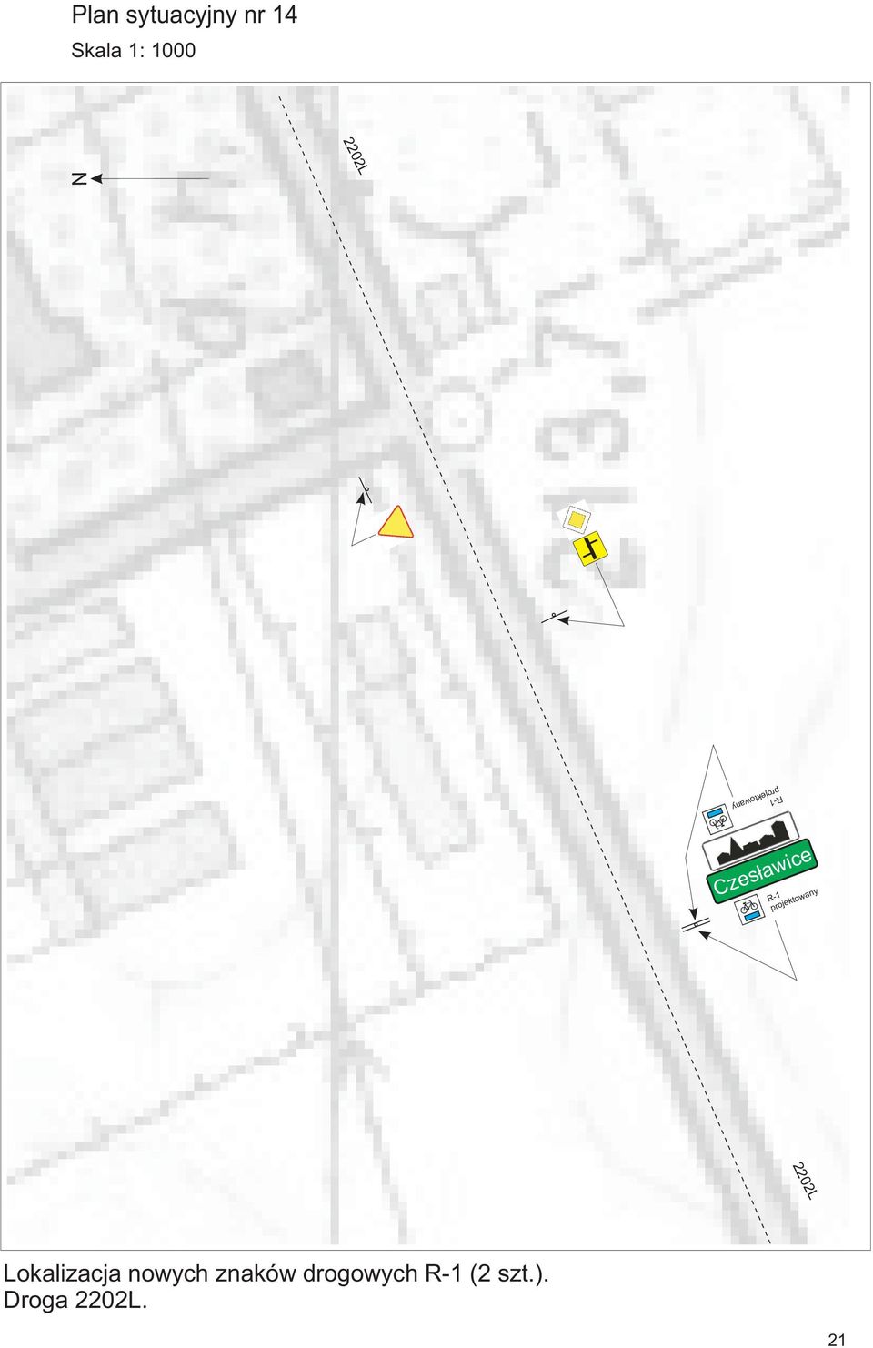 Lokalizacja nowych znaków