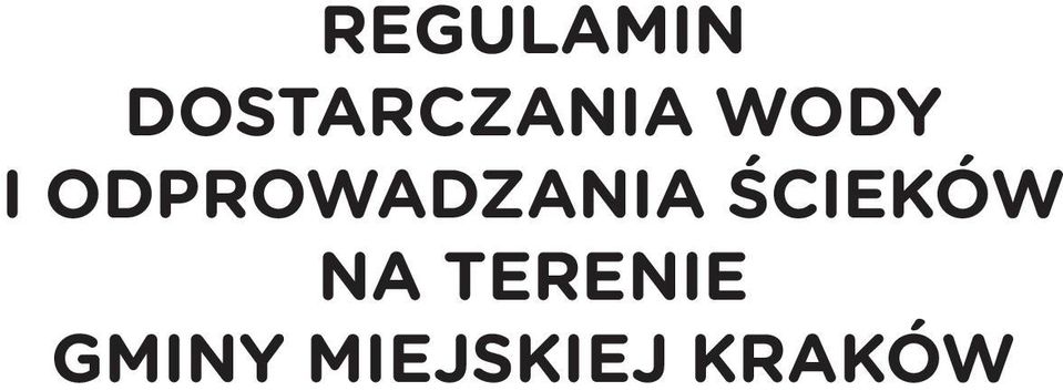ODPROWADZANIA ŚCIEKÓW