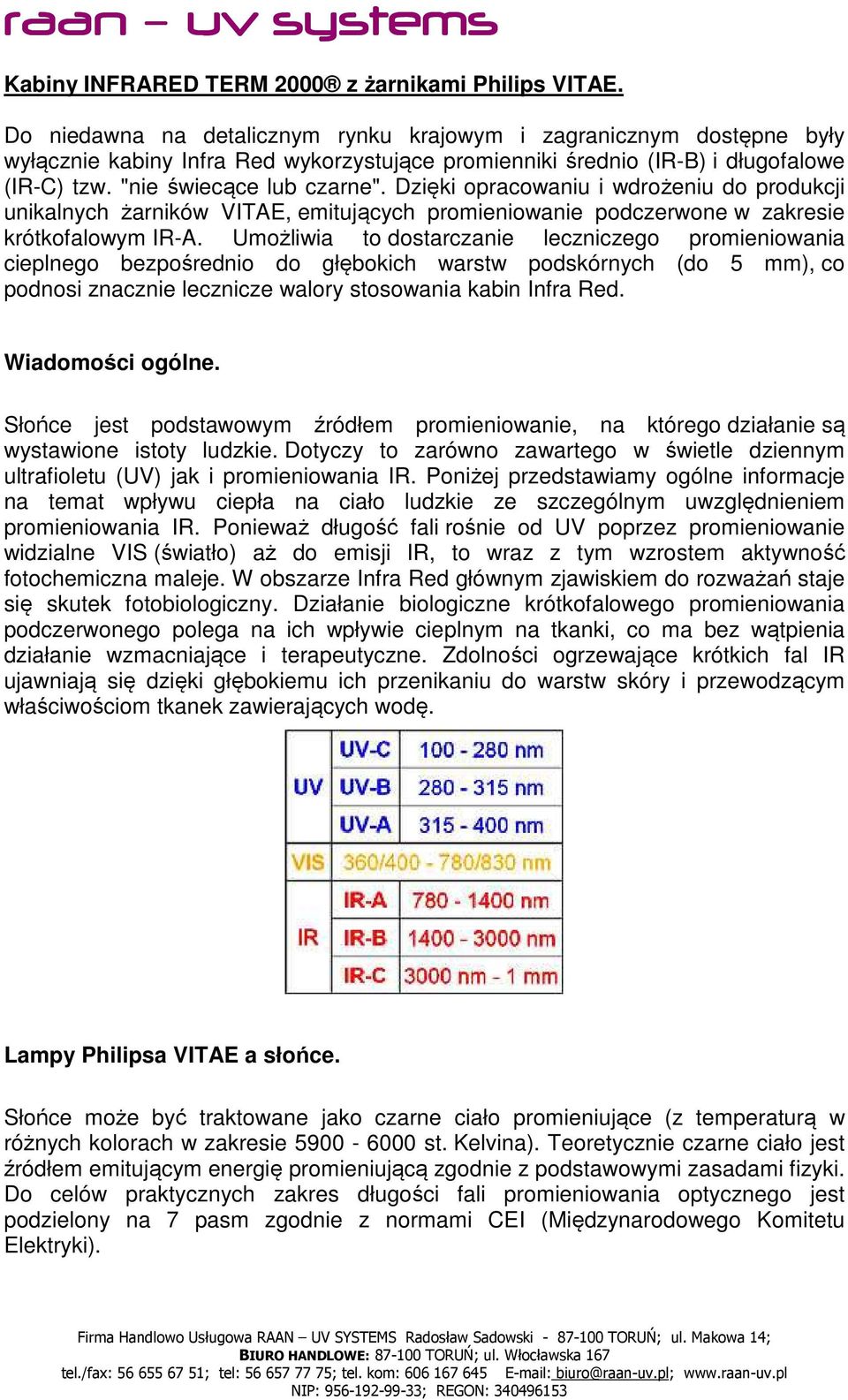 Dzięki opracowaniu i wdrożeniu do produkcji unikalnych żarników VITAE, emitujących promieniowanie podczerwone w zakresie krótkofalowym IR-A.