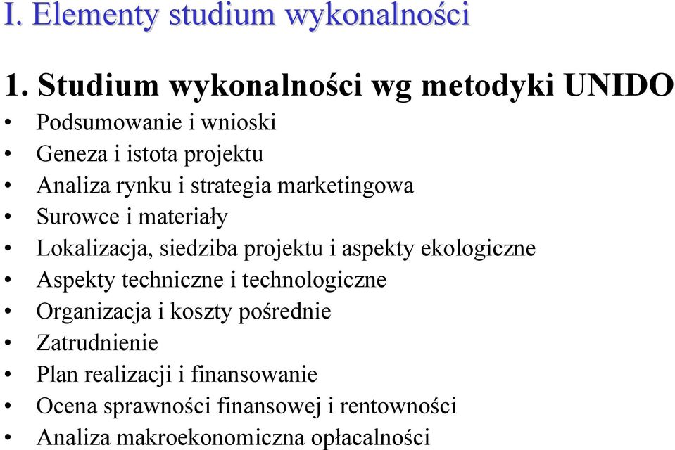 strategia marketingowa Surowce i materiały Lokalizacja, siedziba projektu i aspekty ekologiczne Aspekty