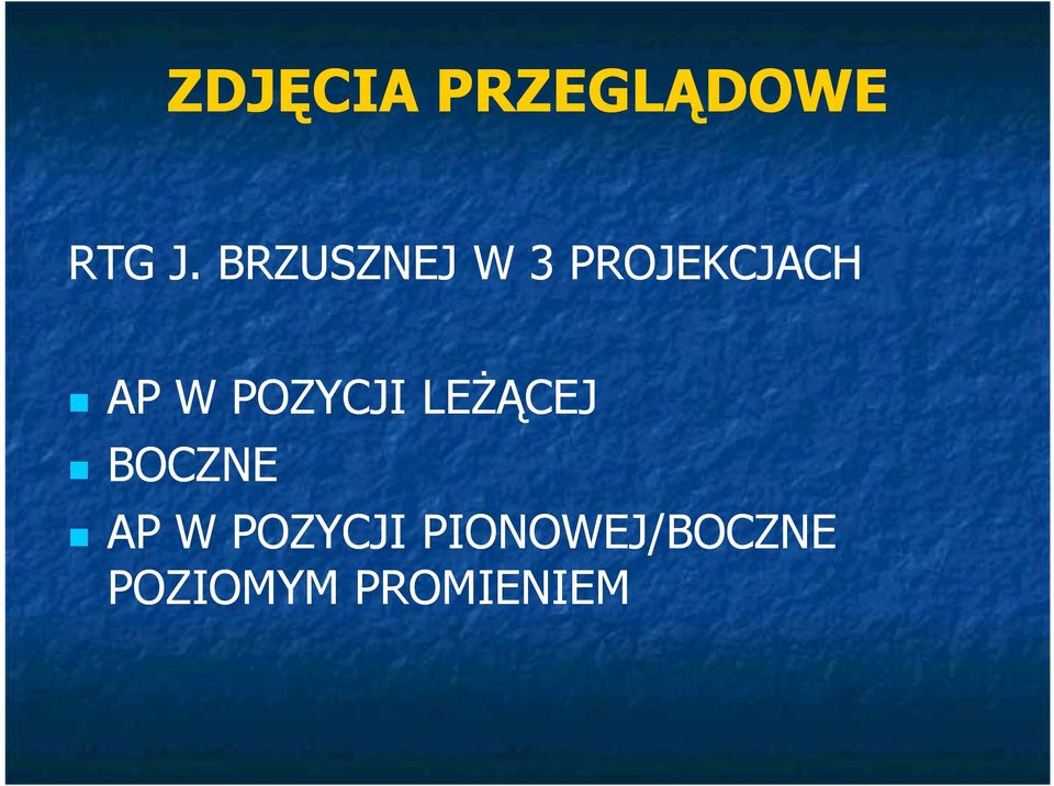 POZYCJI LEŻĄCEJ BOCZNE AP W