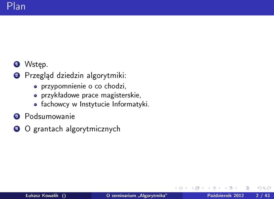 przykªadowe prace magisterskie, fachowcy w Instytucie