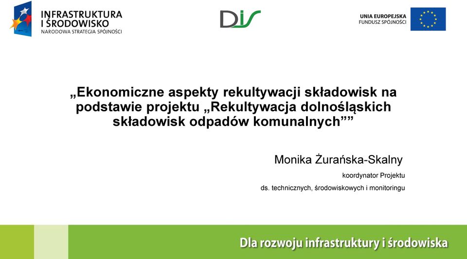składowisk odpadów komunalnych Monika Żurańska-Skalny