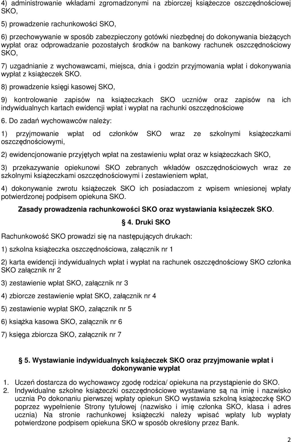 ksiąŝeczek SKO.