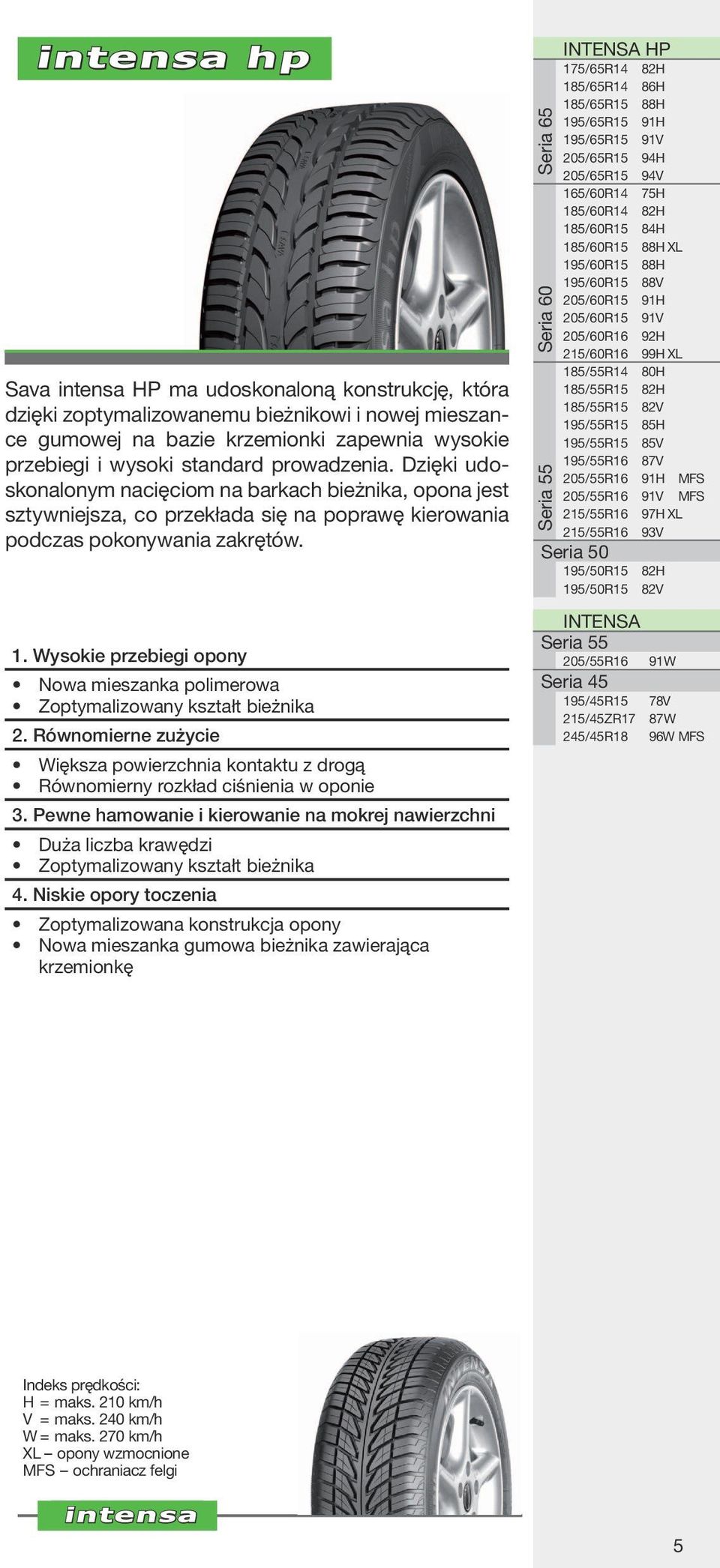 Wysokie przebiegi opony Nowa mieszanka polimerowa Zoptymalizowany kształt bieżnika 2. Równomierne zużycie Większa powierzchnia kontaktu z drogą Równomierny rozkład ciśnienia w oponie 3.