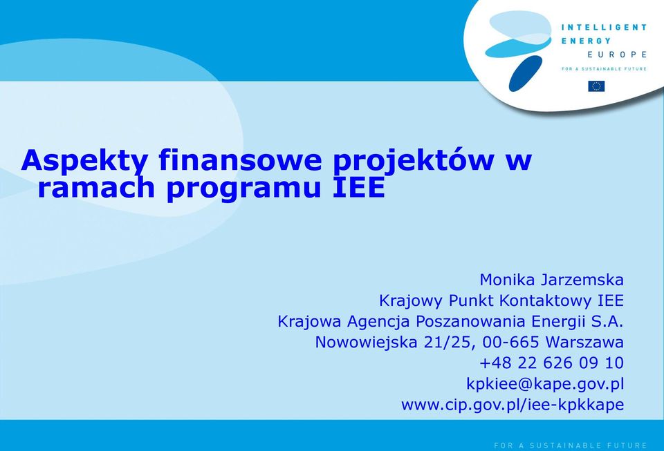 Poszanowania Energii S.A.