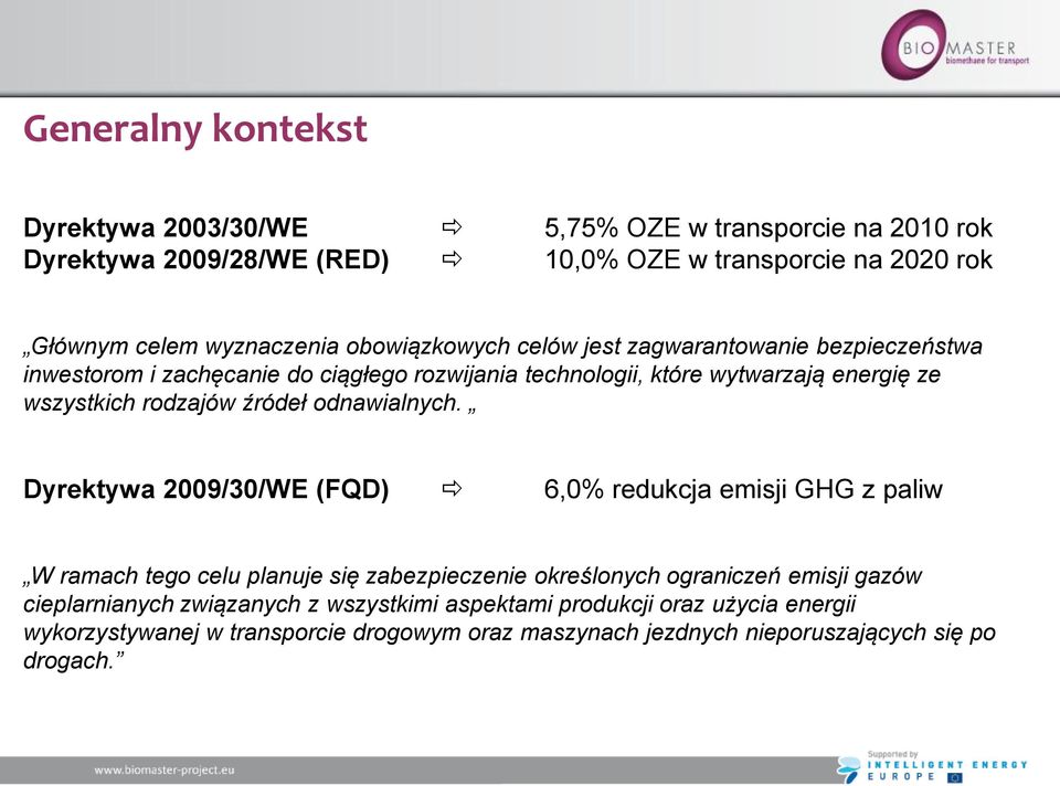źródeł odnawialnych.