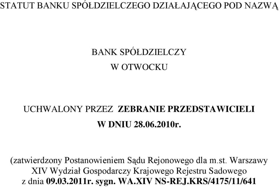 (zatwierdzony Posta