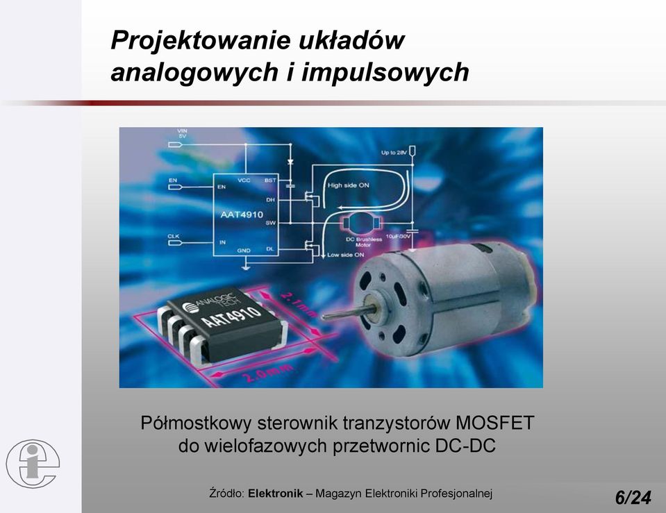 tranzystorów MOSFET do wielofazowych