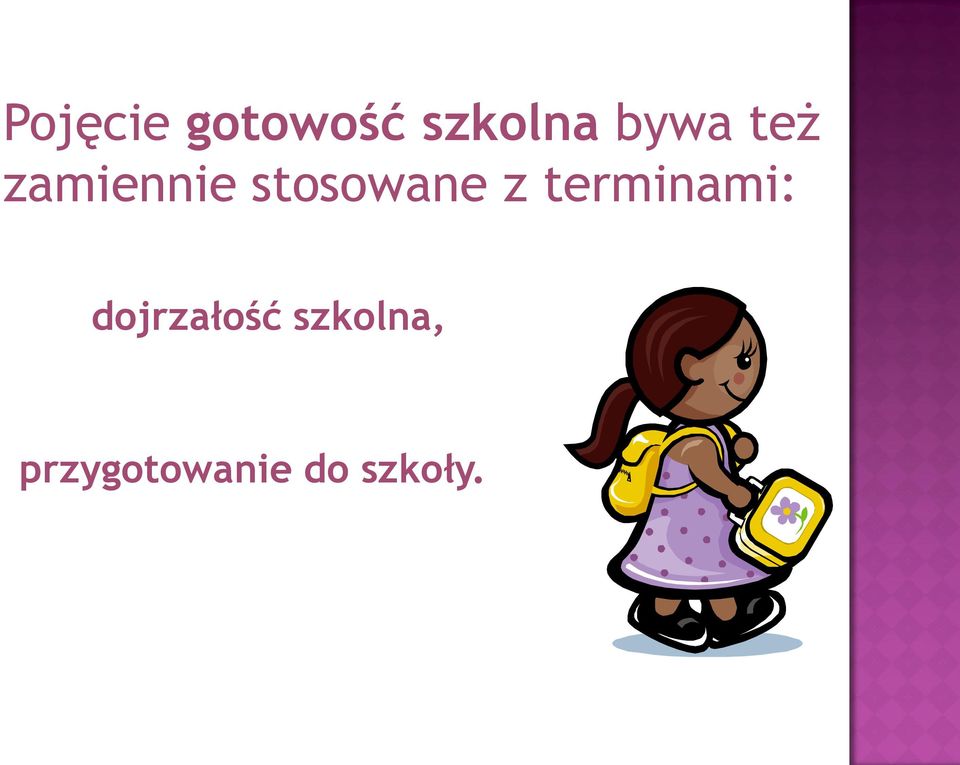 stosowane z terminami: