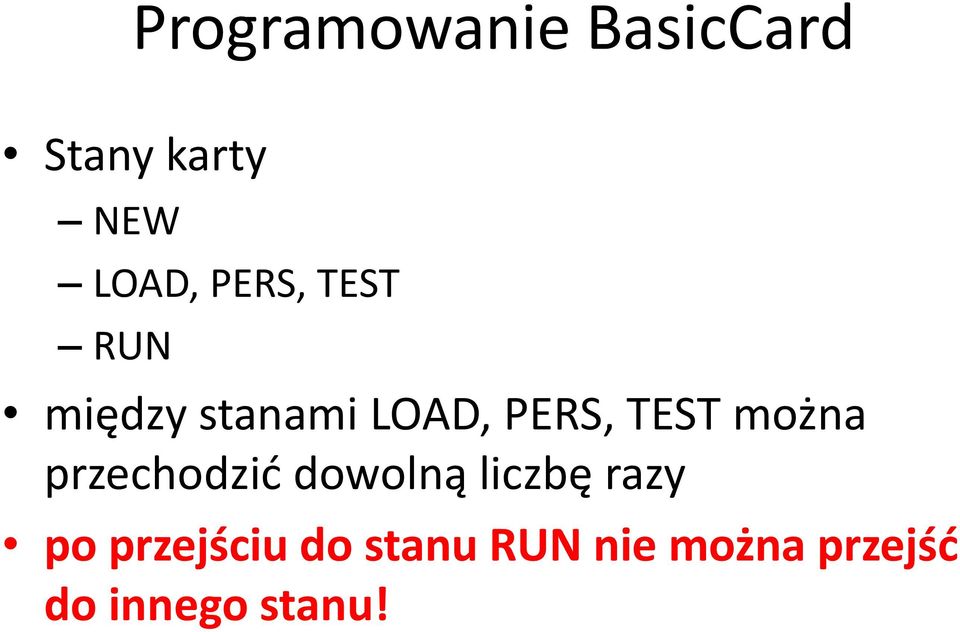 przechodzić dowolną liczbę razy po