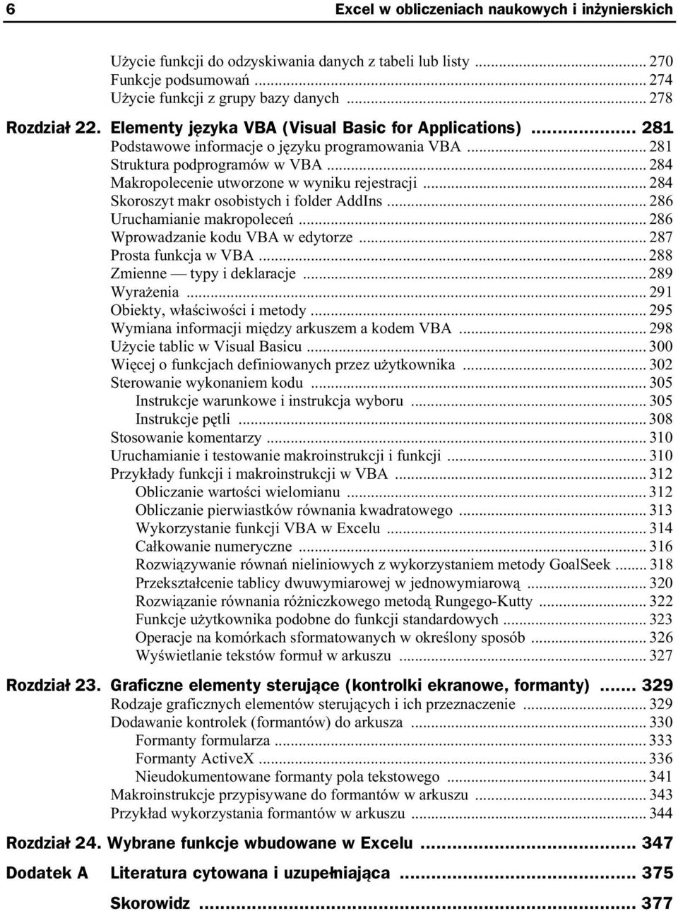 .. 84 Skoroszt makr osobistch i folder AddIns... 86 Uruchamianie makropolece... 86 Wprowadzanie kodu BA w edtorze... 87 Prosta funkcja w BA... 88 Zmienne tp i deklaracje... 89 Wraenia.